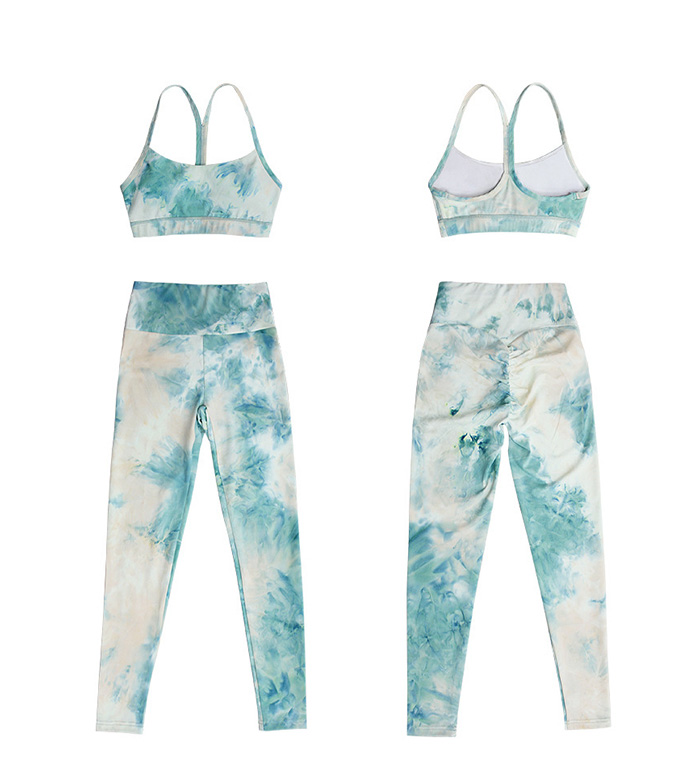 tie dye leggings,tie dye sports wear