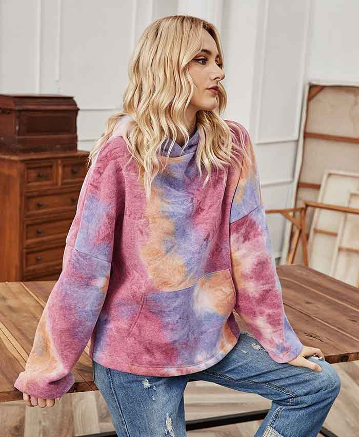 New Fashion Hoodie Tie Dye 