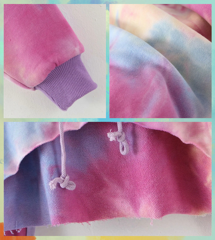 Popular Tie Dye Crop Tops
