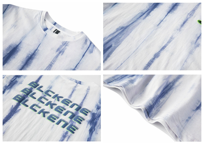 tie dye tops details