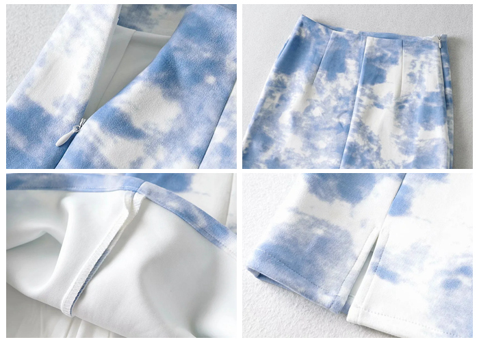 High Waisted Tie Dye Skirts