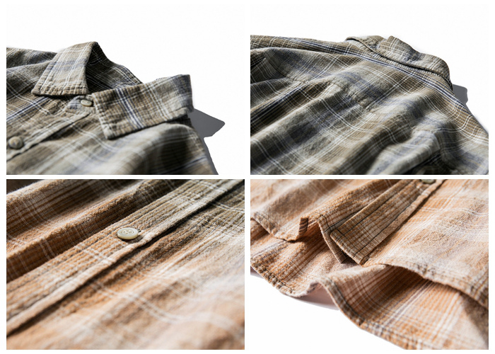 Dip Dye Flannel Shirts