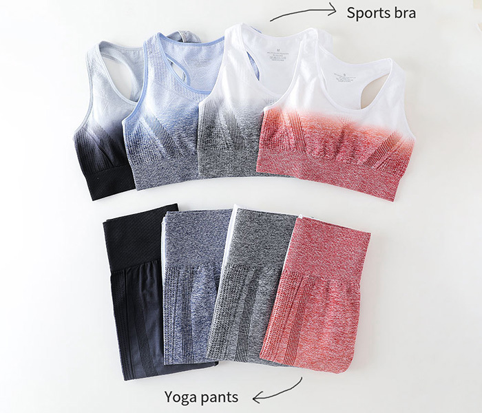 Dip Dye Yoga Bra Pants