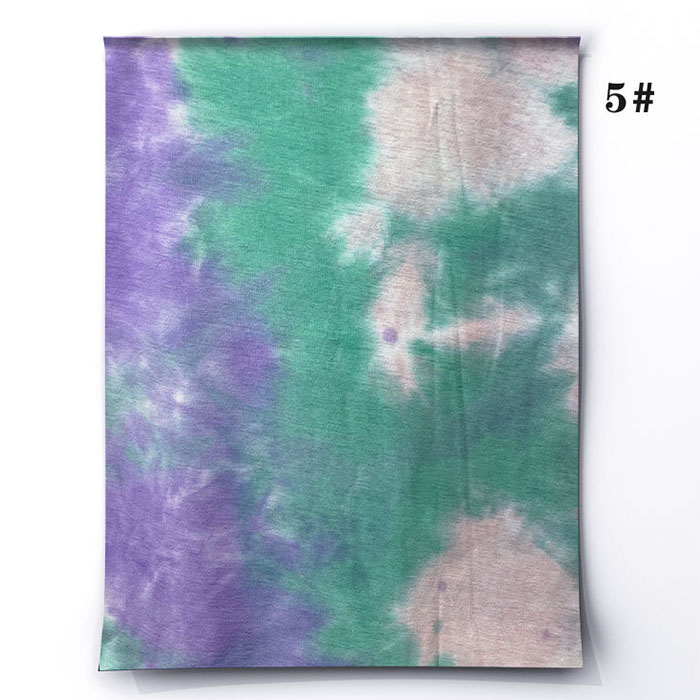 cotton jersey fabric tie dye 