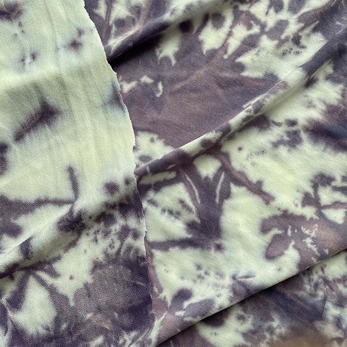 tie dye fleece fabric