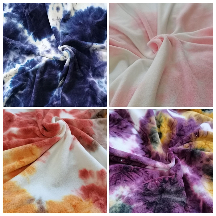 Tie Dye Polar Fleece