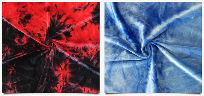 Tie Dye Velvet