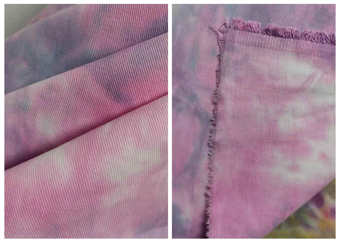 Woven Fabric Tie Dye 