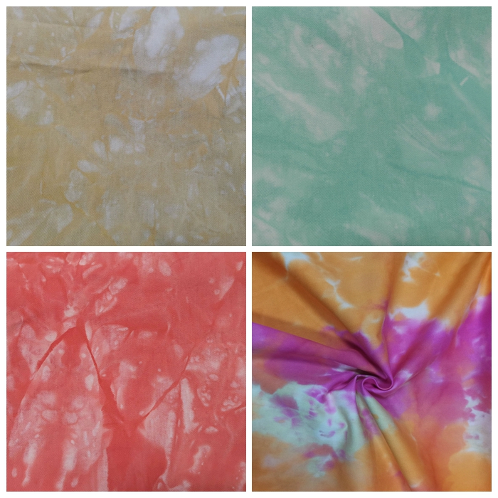 Twill Fabric Tie Dye
