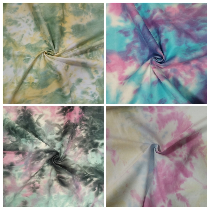 Tie Dye Fabric For Caps