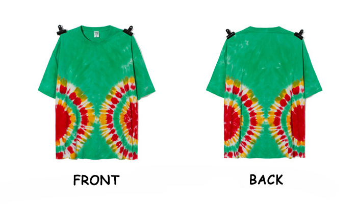 Green Tie Dye Shirts