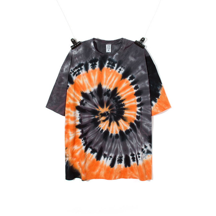 orange tie dye shirts