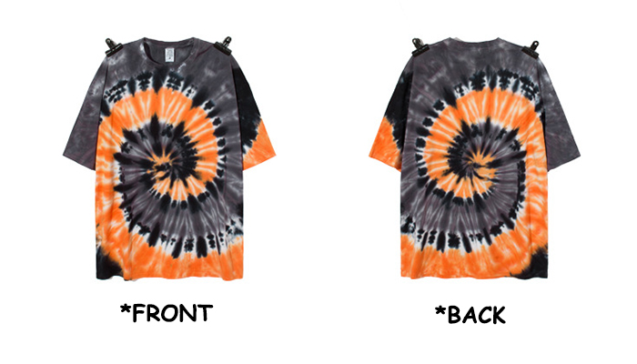 spiral tie dye shirts