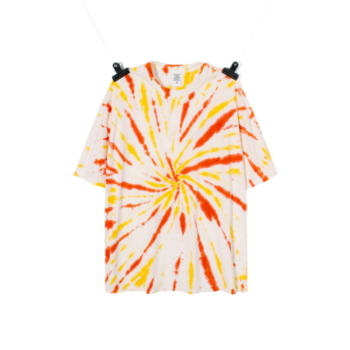 Orange Tie Dye Shirts