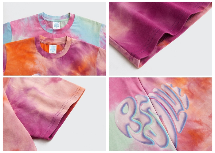 Tie Dye Shirt Details