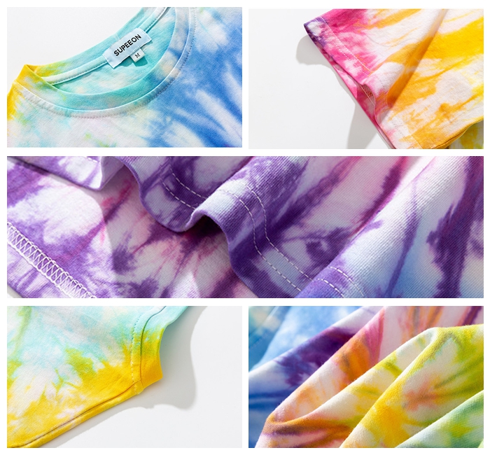 Rainbow Tie Dye Shirts