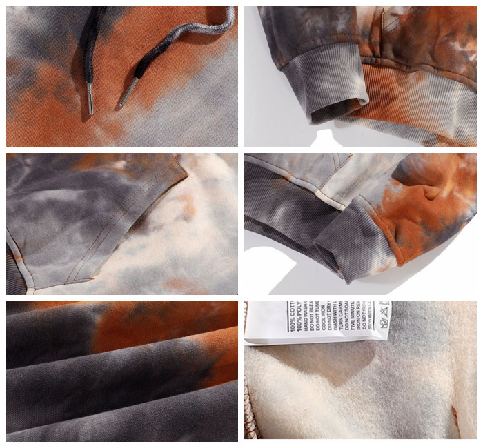 Cotton Fleece Tie Dye Hoodies Cotton Fleece Tie Dye Hoodies