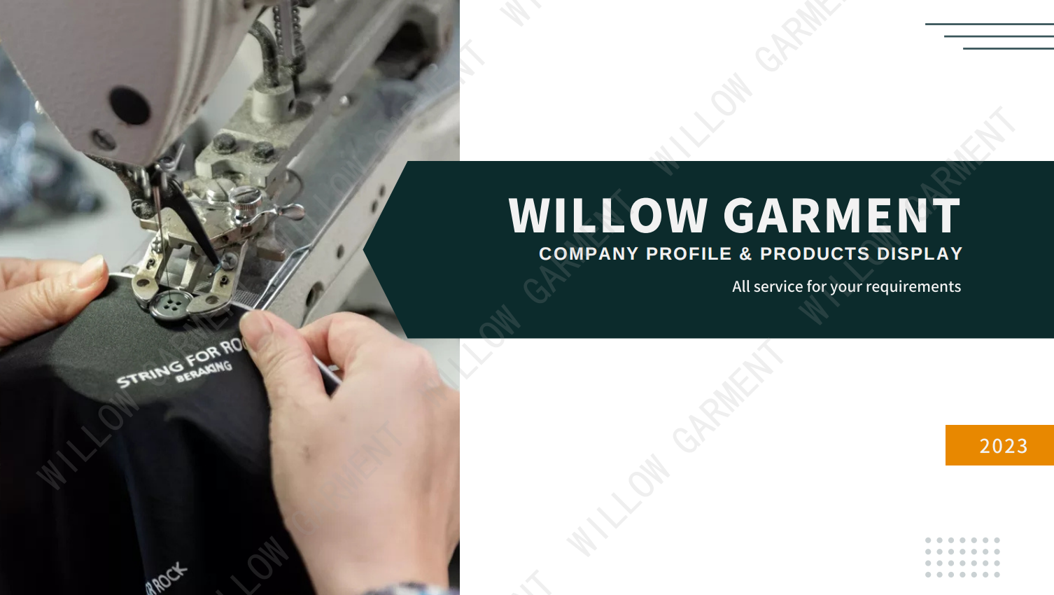 Willow Garment Company Profile