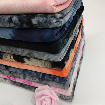 170 GSM Tie Dye Mercerized Cotton Single Jersey Knit Fabric 170 GSM Tie Dye Mercerized Cotton Single Jersey Knit Fabric