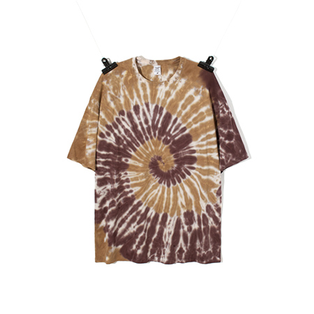 2021 Latest Sprial Design Custom Tie Dye T Shirts Wholesale 