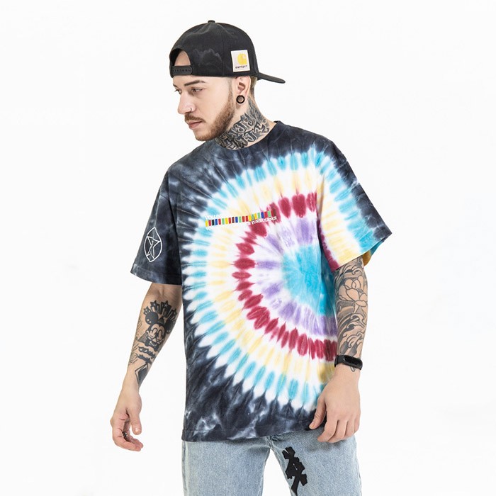 Bulk Hip-Hop Tie Dye Streetwear Supplier Wholesale 