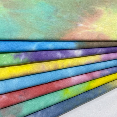 Cotton Hand Made Tie Dye Single Jersey Fabric Manufacturer For Base Shirt  Cotton Hand Made Tie Dye Single Jersey Fabric Manufacturer For Base Shirt