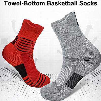 Custom Basketball Sports Socks Manufacturer In China With Small MOQ Custom Basketball Sports Socks Manufacturer In China With Small MOQ