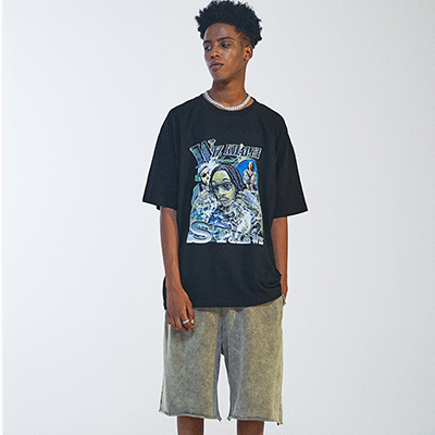 Custom Cotton Printed T-shirts For Men Print Your Own T-shirt Manufacturer Custom Cotton Printed T-shirts For Men Print Your Own T-shirt Manufacturer