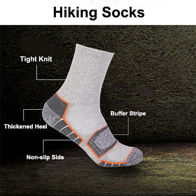 Custom Knee-High Hiking Sports Socks Manufacturer