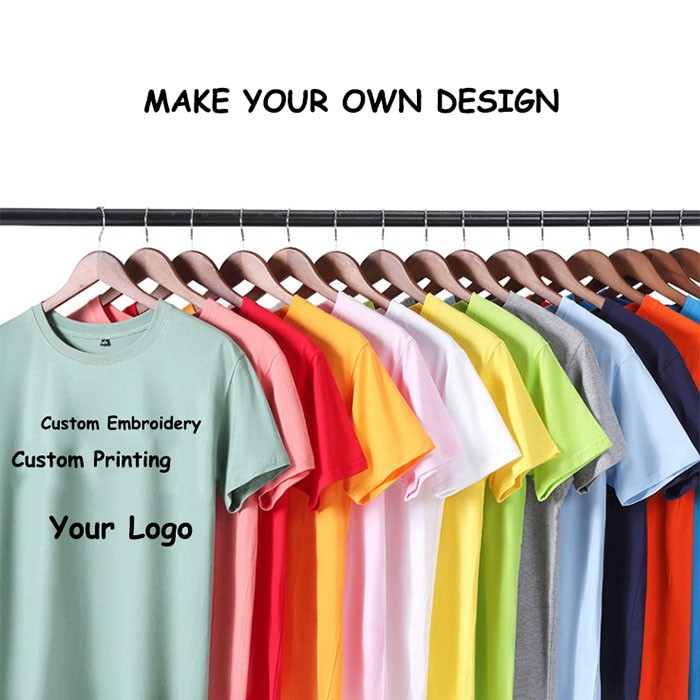 Custom Printnig Embroidery Personalized Design T Shirt