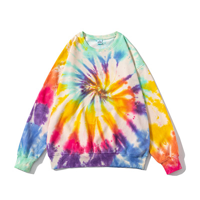 Custom Tie Dye Crewneck Sweatshirt Wholesale Custom Tie Dye Crewneck Sweatshirt Wholesale