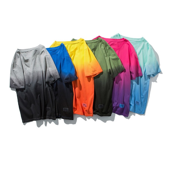 OEM Dip Dye Sweatshirt T Shirts Summer Tide Clothing For Man