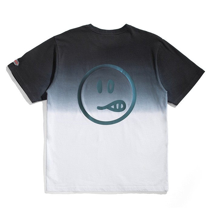 Dip Dye Tshirt Sweatshirt Clothing Hip Hop Printing Streetwear Custom