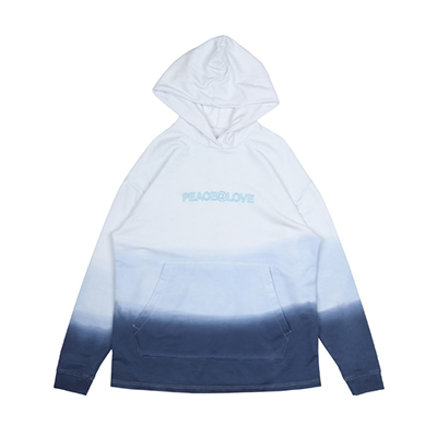 Factory OEM Dip Dye Hoodies Sweatshirts With Embroidery Wholesaler Factory OEM Dip Dye Hoodies Sweatshirts With Embroidery Wholesaler