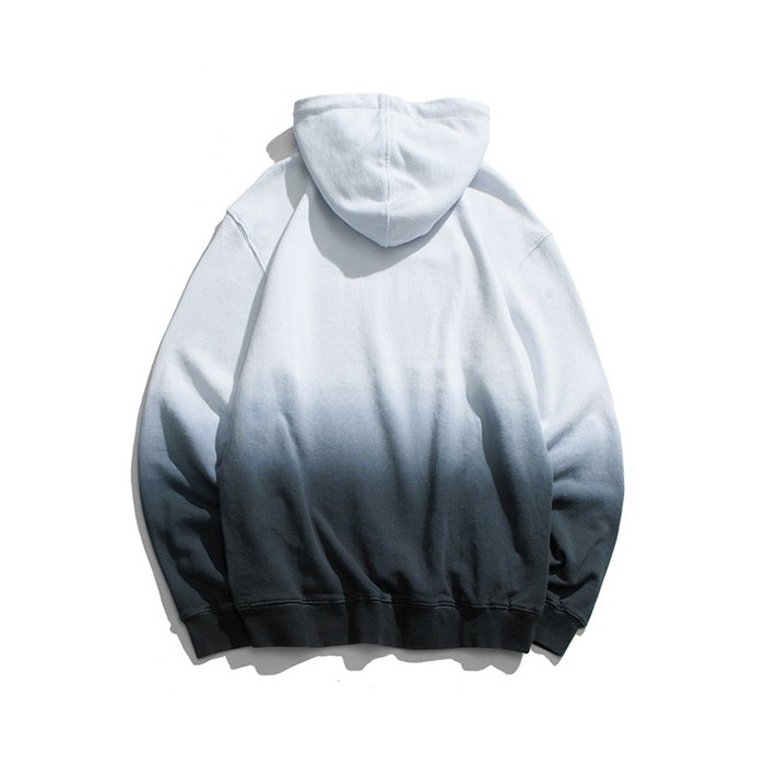 Latest Design Customized Cotton French Terry Dip Dye Hoodie