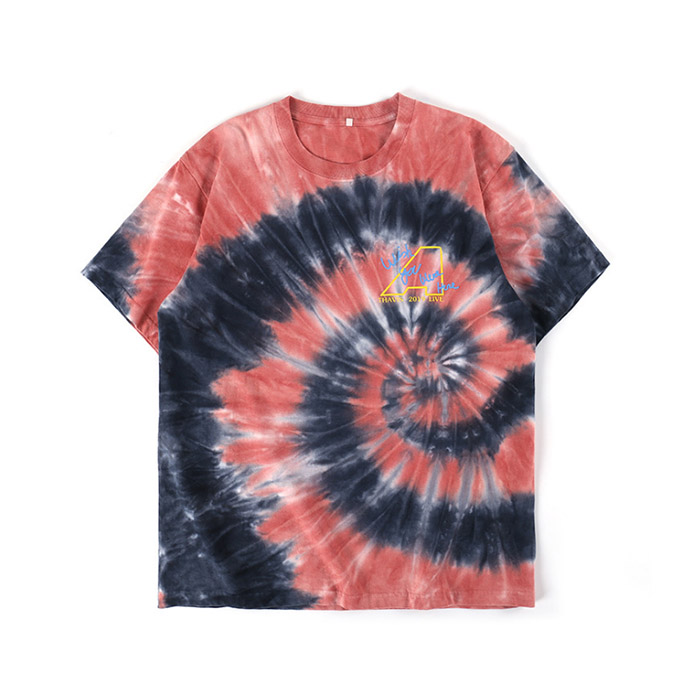 Low MOQ Custom Printing Tie Dye Shirts Fashion Design
