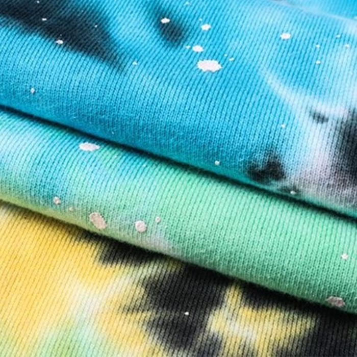 Make To Order Tie Dye Crewneck Sweatshirts OEM Made