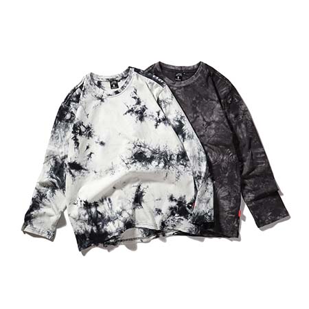 Manufacturer Custom Long Sleeve Unisex Ice Tie Dye T-shirt Streetwear Tee Tie Dye  Manufacturer Custom Long Sleeve Unisex Ice Tie Dye T-shirt Streetwear Tee Tie Dye