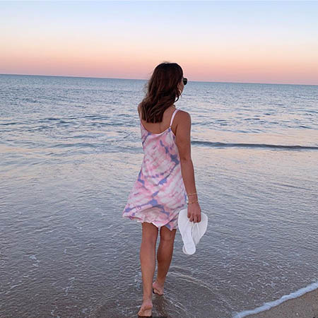 Manufacturer Tie Dye Beach Slip Dress Tie Dyeing Brace Skirt Leisure Dress For Women Manufacturer Tie Dye Beach Slip Dress Tie Dyeing Brace Skirt Leisure Dress For Women