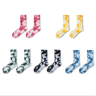 Mens Hand Tie Dye Crew Socks Bulk Custom Manufacturer Factory Mens Hand Tie Dye Crew Socks Bulk Custom Manufacturer Factory