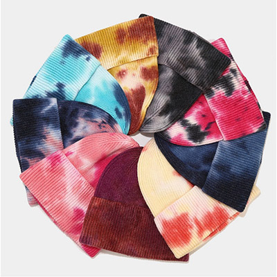 New Fashion Outdoors Warm Tie Dye Beanie Bulk Custom Manufacturer Supplier New Fashion Outdoors Warm Tie Dye Beanie Bulk Custom Manufacturer Supplier