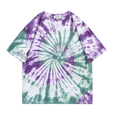 New Spiral Style Bulk Tie Dye T-shirts Supplier 