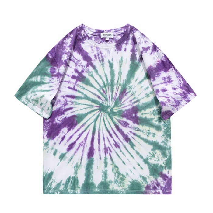New Spiral Style Bulk Tie Dye T-shirts Supplier 