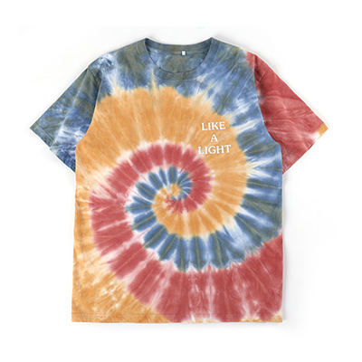 New Style Printing Custom Made Tie Dye Tee Shirts Wholesale 