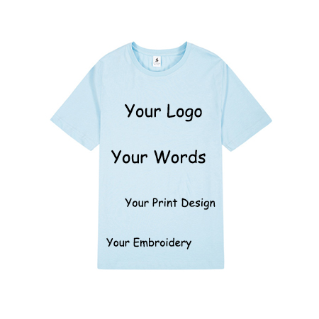 OEM Custom Print Logo Embroidery T Shirts Regular Cut Round Neck T-shirt Factory  OEM Custom Print Logo Embroidery T Shirts Regular Cut Round Neck T-shirt Factory