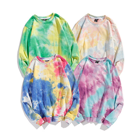 Oversized Unisex Tie Dye Pullover Street Hoodie Fashion Oversized Unisex Tie Dye Pullover Street Hoodie Fashion