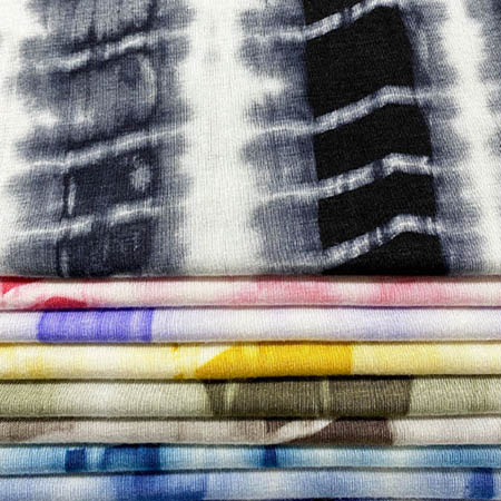 Snake Stripe Line Tie Dye Rayon Spandex Fabric For Dress Wholesale Snake Stripe Line Tie Dye Rayon Spandex Fabric For Dress Wholesale