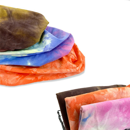 Stretch Tie Dye Cotton Spandex Jersey Fabric For T-shirt