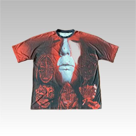 Sublimation Printing Maicrofiber Polyester Stretch T-shirt Custom