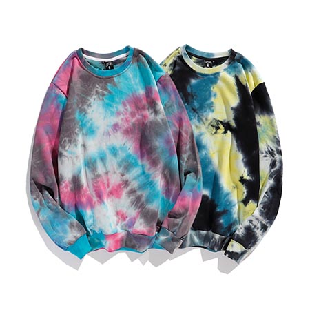 Wholesale Custom Terry Hoodie Tie Dye Hoody Streetwear Oversized Sweatshirt  Wholesale Custom Terry Hoodie Tie Dye Hoody Streetwear Oversized Sweatshirt